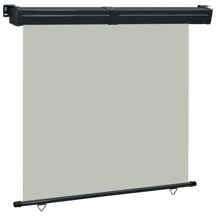 Вертикална тента за балкон vidaXL, 175x250 см, сива, 4.6 kg