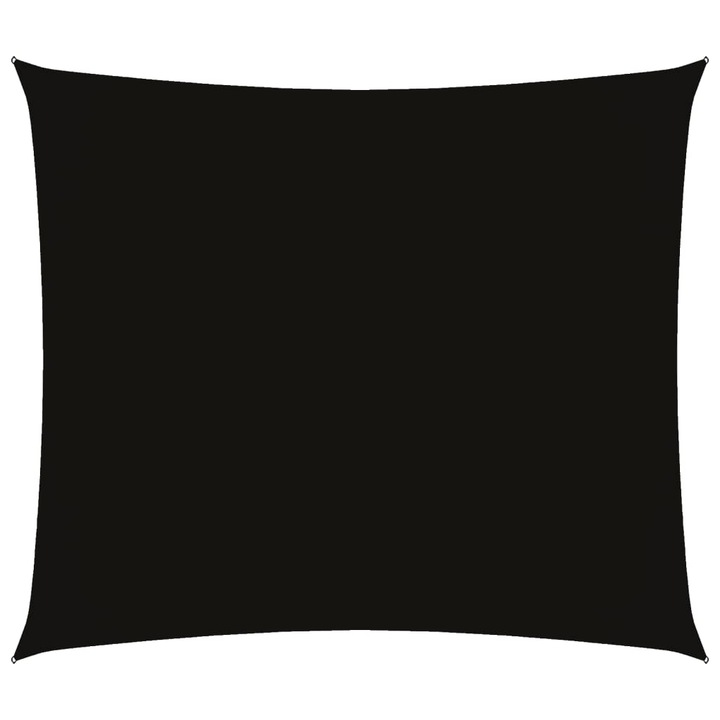 Платно-сенник vidaXL, Оксфорд текстил, правоъгълно, 2,5x3 м, черно