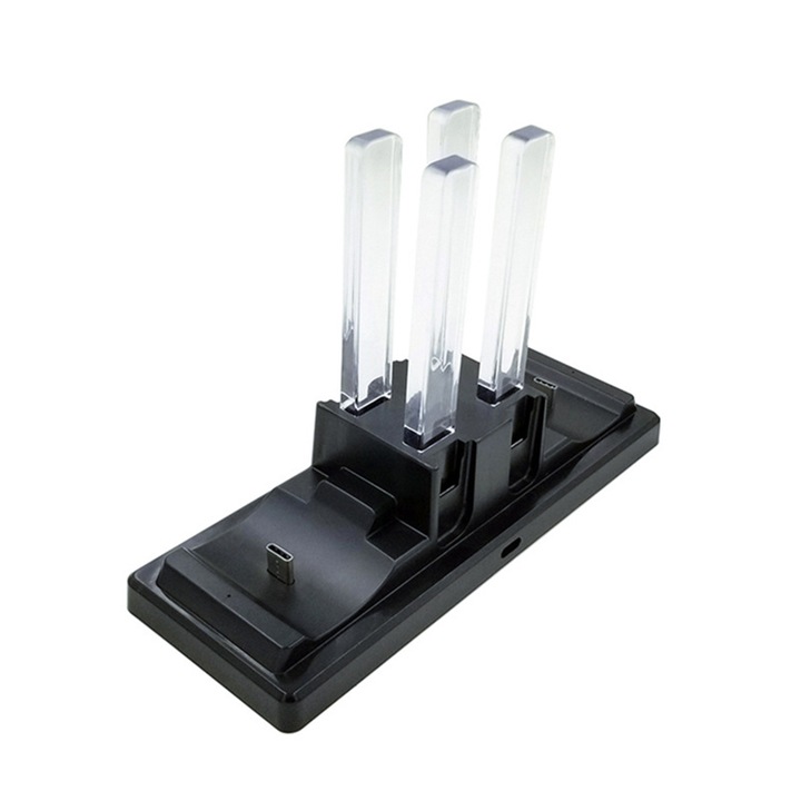 Nintendo Switch töltés támogatás, Sundiguer, LED, USB, fekete