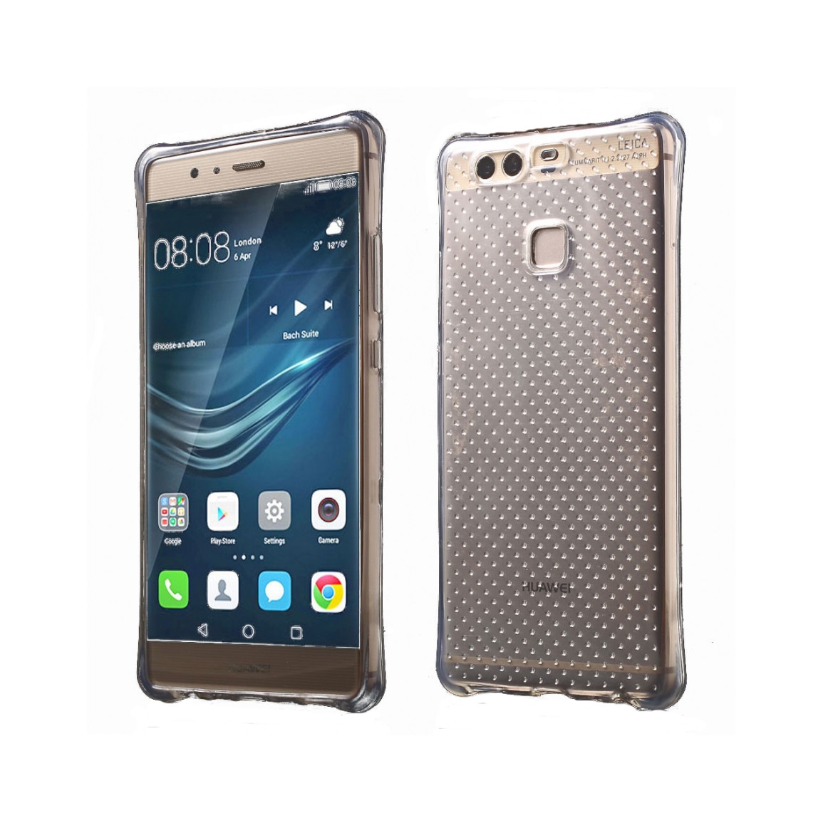 Carcasa protectie din gel TPU pentru Huawei P9 lite, transparenta