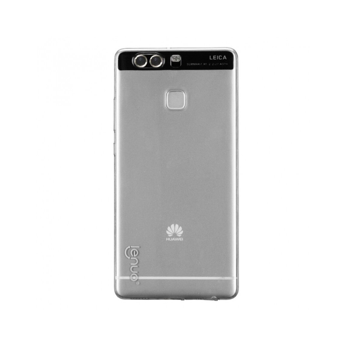Carcasa protectie spate 0.6mm LENUO din gel TPU pentru Huawei P9, gri