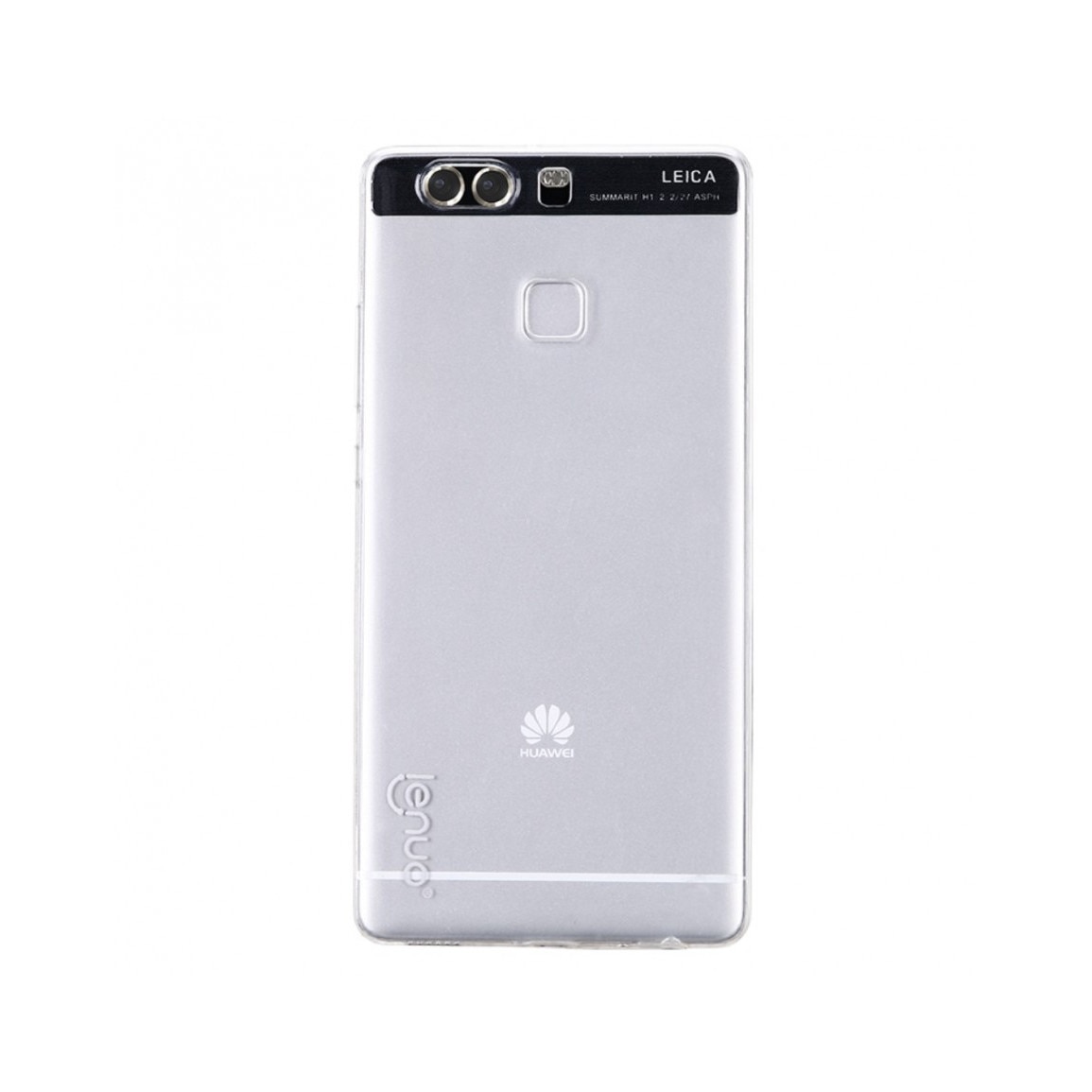 Carcasa protectie spate 0.6mm LENUO din gel TPU pentru Huawei P9, transparenta