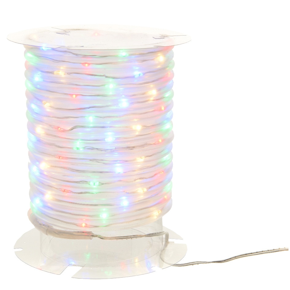 Instalatie luminoasa Craciun, Kaemingk, cu LED, 5m-93L, transparent/multicolor