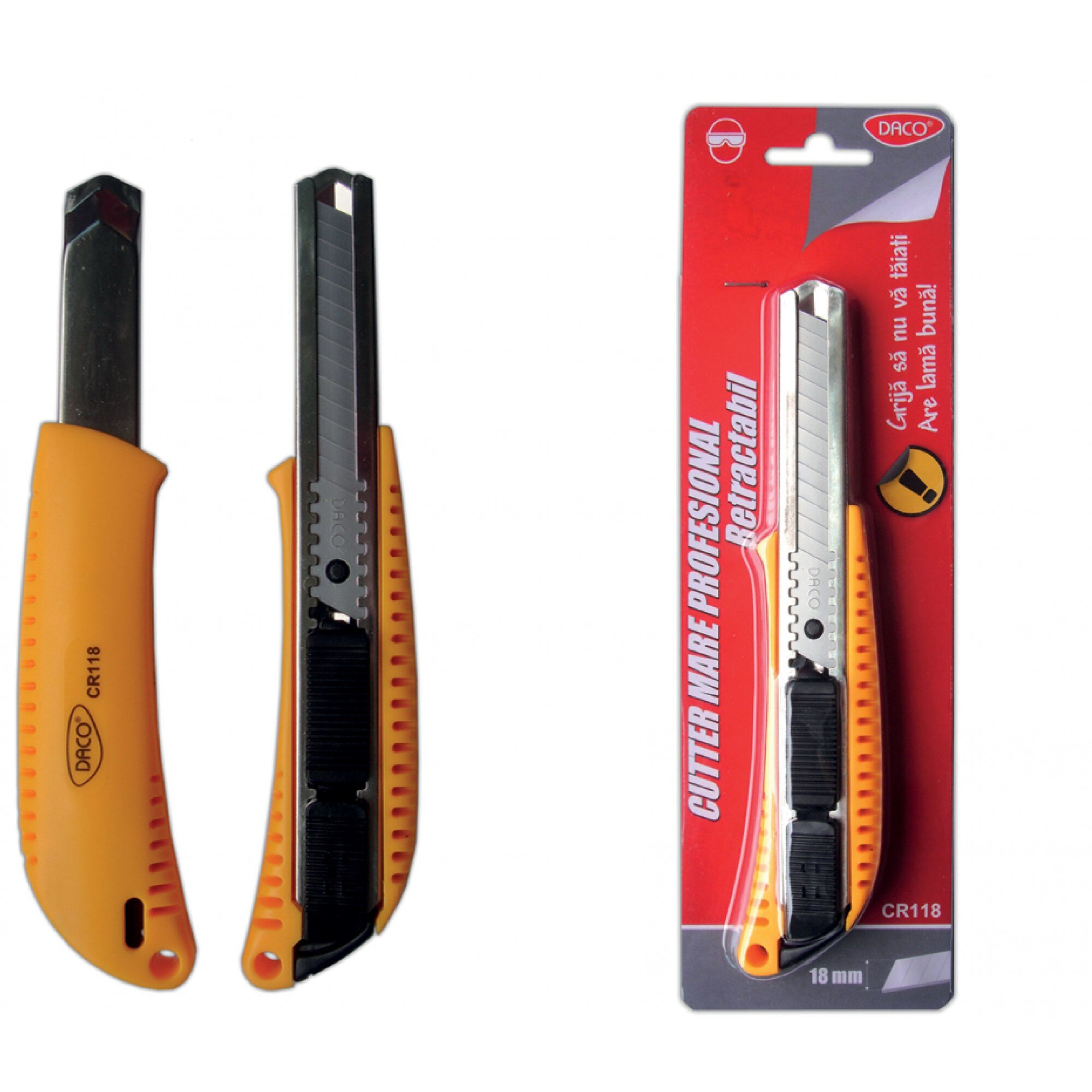 Cutter mare profesional retractabil DACO