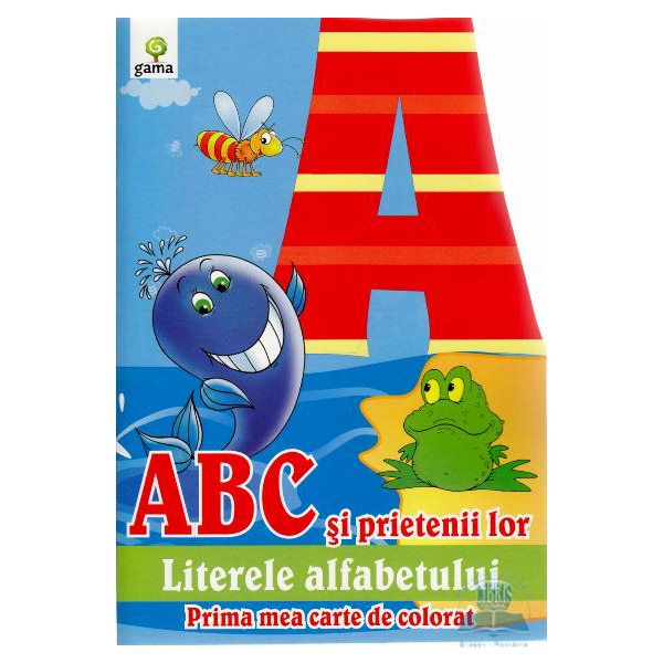 ABC si prietenii sai, Carte colorat
