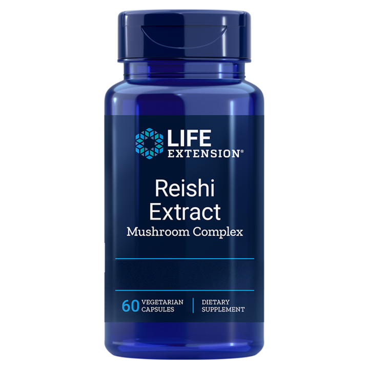 LIFE EXTENSION MEDIA Étrend-kiegészítő Reishi kivonat gombakomplex 60 kapszula