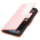 Husa Piele multicolora tip carte pentru Iphone 13 Pro Max, Roz