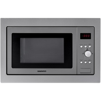 Cuptor cu microunde incorporabil Daewoo KOC-25X-1, 25 l, 900W, Grill, 8 programe, Inox