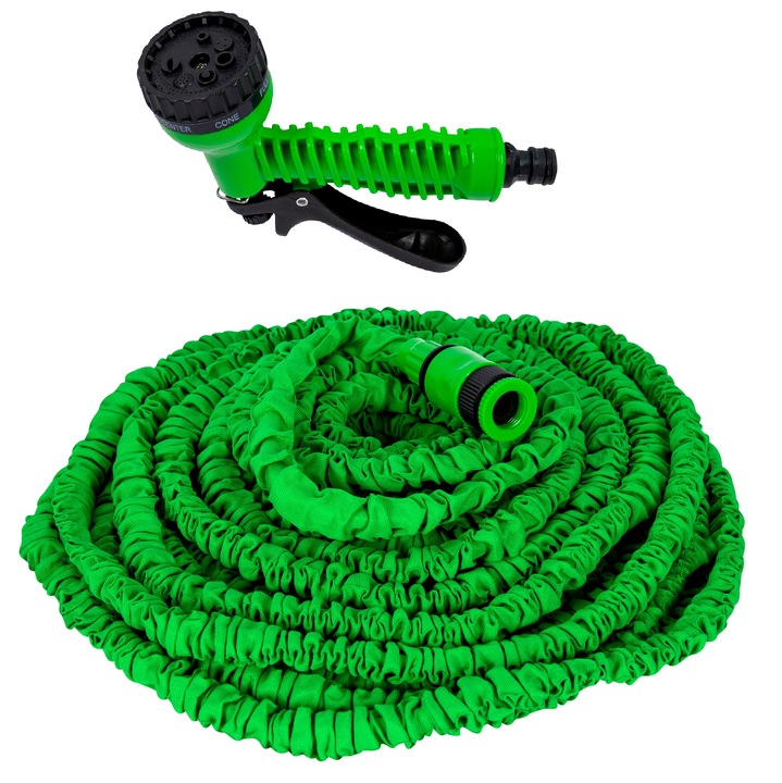 Ibo Dambat Magic Hose kihúzható kerti tömlő, 1", 30m hosszú