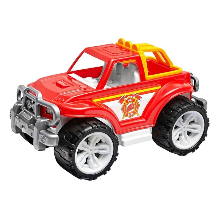 Джип FIRE DEPT Technok Toys W3222, 33см, червено, за деца над 3 години