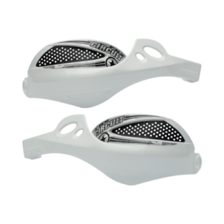 Set 2 x aparatoare maini FHS, 28,6 mm, Alb