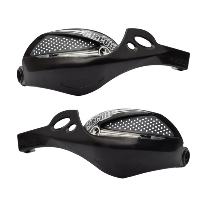 Set 2 x aparatoare maini FHS, 28,6 mm, Negru