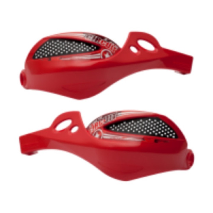 Set 2 x aparatoare maini FHS, 28,6 mm, Rosu