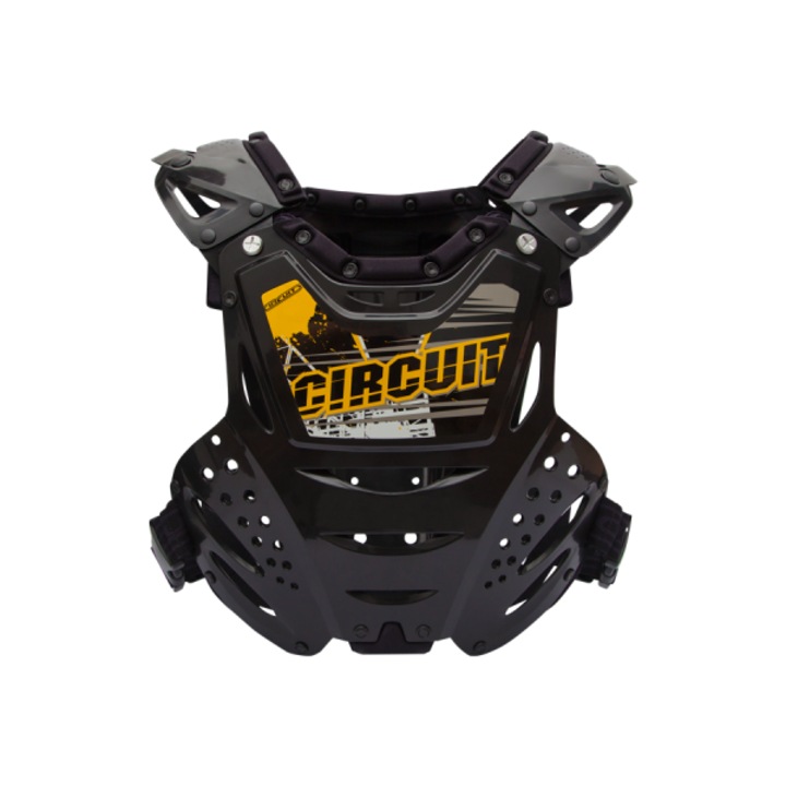 Armura Motocross Under, Polipropilena, Ajustabil, Negru, Universal