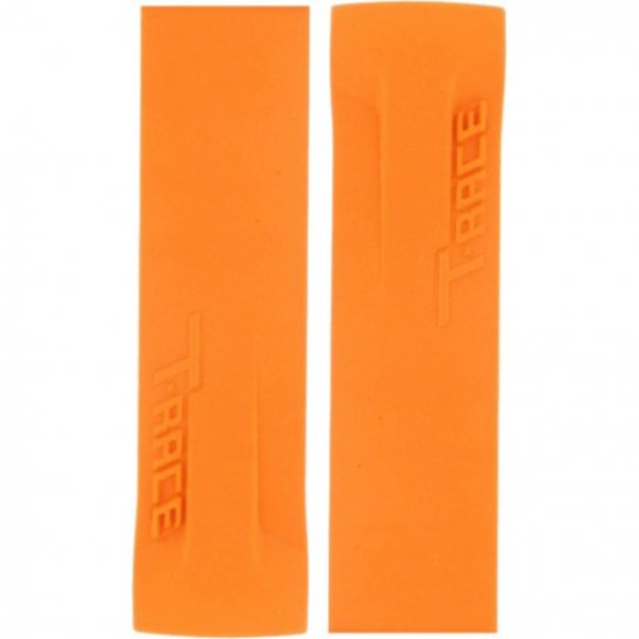 Силиконова каишка Smart Pulse за Tissot T-Race T610028141, Tissot T640015934, Tissot T640015863, 21 mm, оранжева