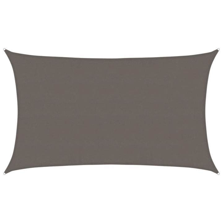 Panza parasolar vidaXL, antracit, 5x8 m, HDPE, 160 g/m², 5.81 kg