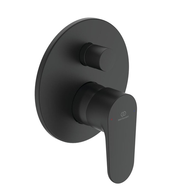 Baterie, Ideal Standard, Cerafine O A7350XG, Pentru dus, Colectia Silk Black, Negru