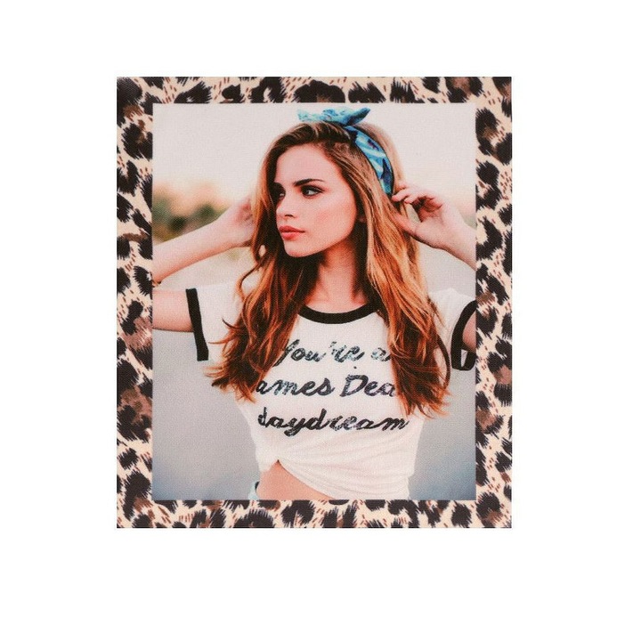 Термозалепваща апликация Снимка 17 х 22 см модел 2