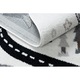Covor fun route pentru copii, DYWANY ŁUSZCZÓW strada, animale, crema, 180x270 cm