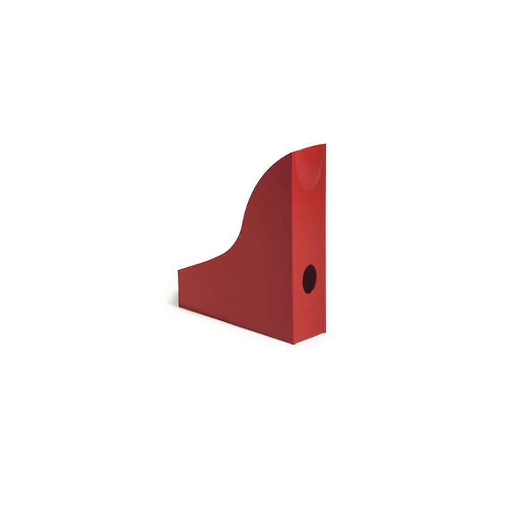 Iratpapucs, műanyag, 73 mm, DURABLE, Basic , piros