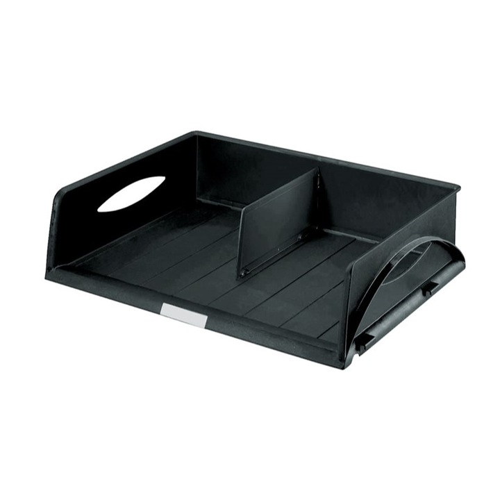 Tava documente, Leitz, Plastic, A3, Negru