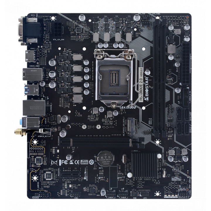 Placa de baza BIOSTAR H510MX/E 2.0, mATX, socket 1200