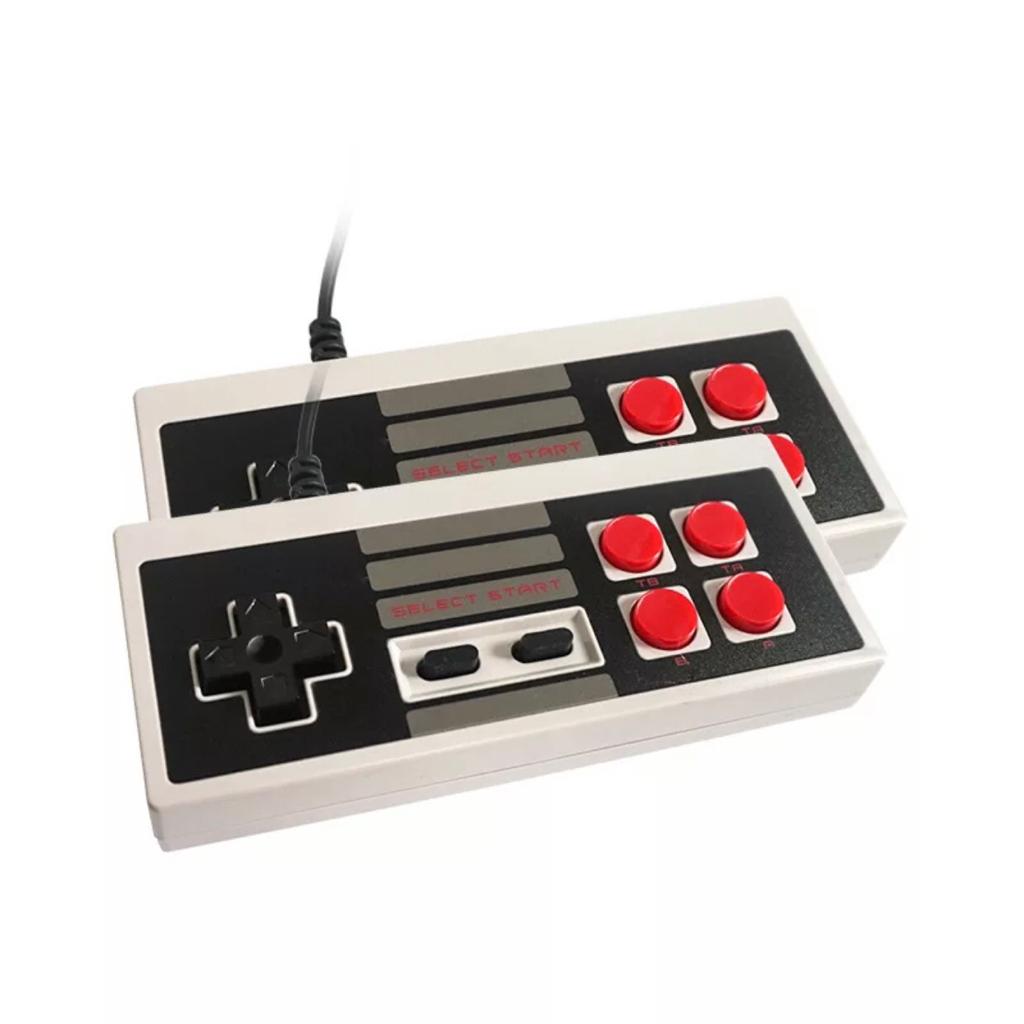 Consola retro Entertainment System cu 620 de jocuri incluse, 4 butoane