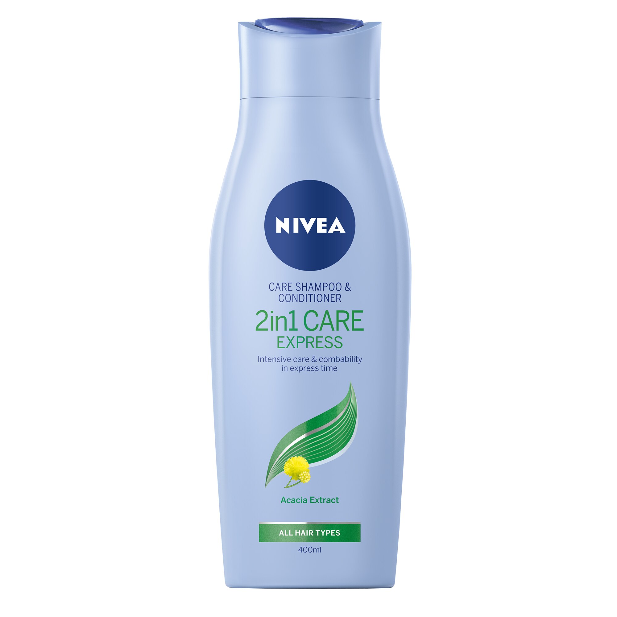 Sampon Nivea 2-in1 Hair Care Express pentru toate tipurile de par, 400 ml