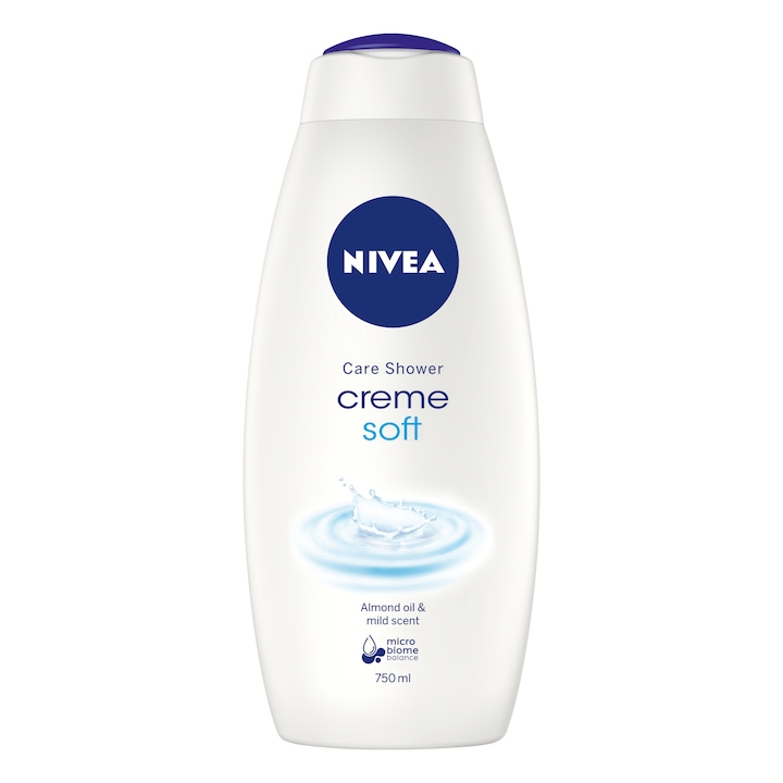 Gel de dus Nivea Bathcare Creme Soft, 750ml