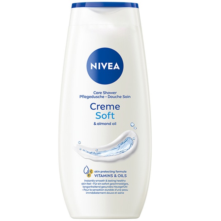 Gel de dus NIVEA Creme Soft, 250 ml