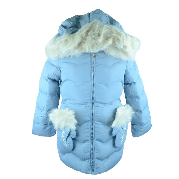 Párnázott kabát lányoknak Happy House KK751-AL-92, kék 23524