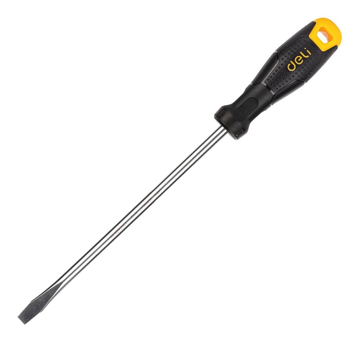 Плоска отвертка Deli Tools, 8x200mm