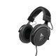 Savio Nexus Professional Gaming Headset, többplatformos, tiszta hang, vezetékes távirányító, levehető mikrofon, memóriahabos membrán