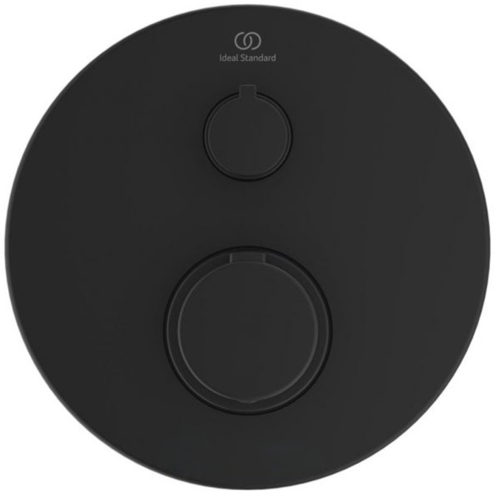 Термостатен смесител Ideal Standard Ceratherm T100, A5813XG, душ, за вграждане, Silk Black колекция