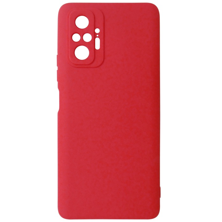 Forcell Soft TPU силиконов кейс червен за Xiaomi Redmi Note 10 Pro, 10 Pro Max