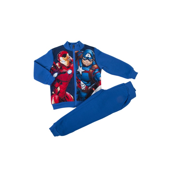 Trening Baieti Avengers,model ave0078, Albastru