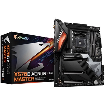 Placa de baza Gigabyte X570S AORUS MASTER, Socket AM4