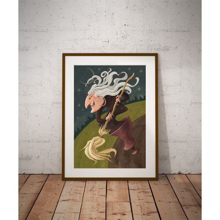 Poster Baba Yaga premium 40x50 cm GM146340x50 eMAG.ro