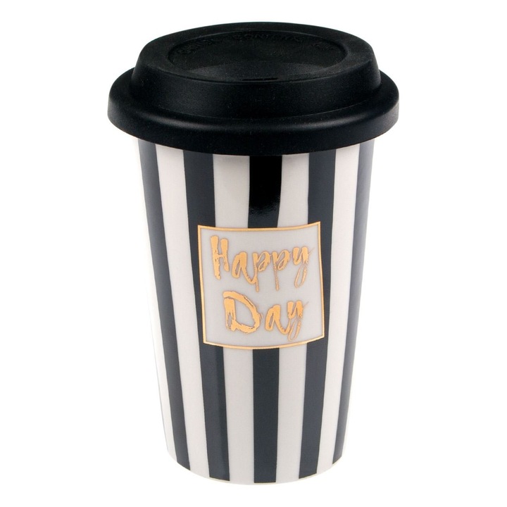 Pahar portelan Happy Day, 415 ml