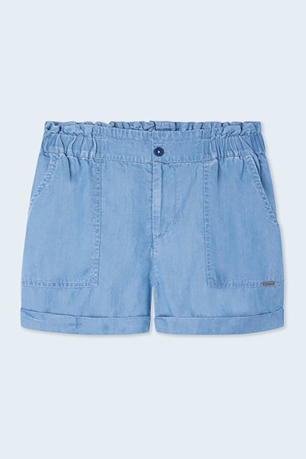 Pepe Jeans London, Lyocellnadrág elöl zsebekkel, Levendulakék, 176 CM -  eMAG.hu
