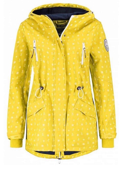 Sublevel kabát női softshell anchor, yellow, XL