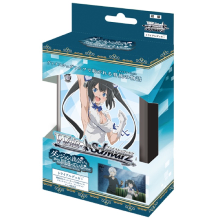 Игра с карти Weis Schwarz DanMachi Ka Trial Deck, японски език