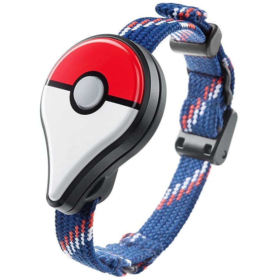 Accesoriu gaming, Pokemon Go Plus, Bluetooth, Albastru/Rosu