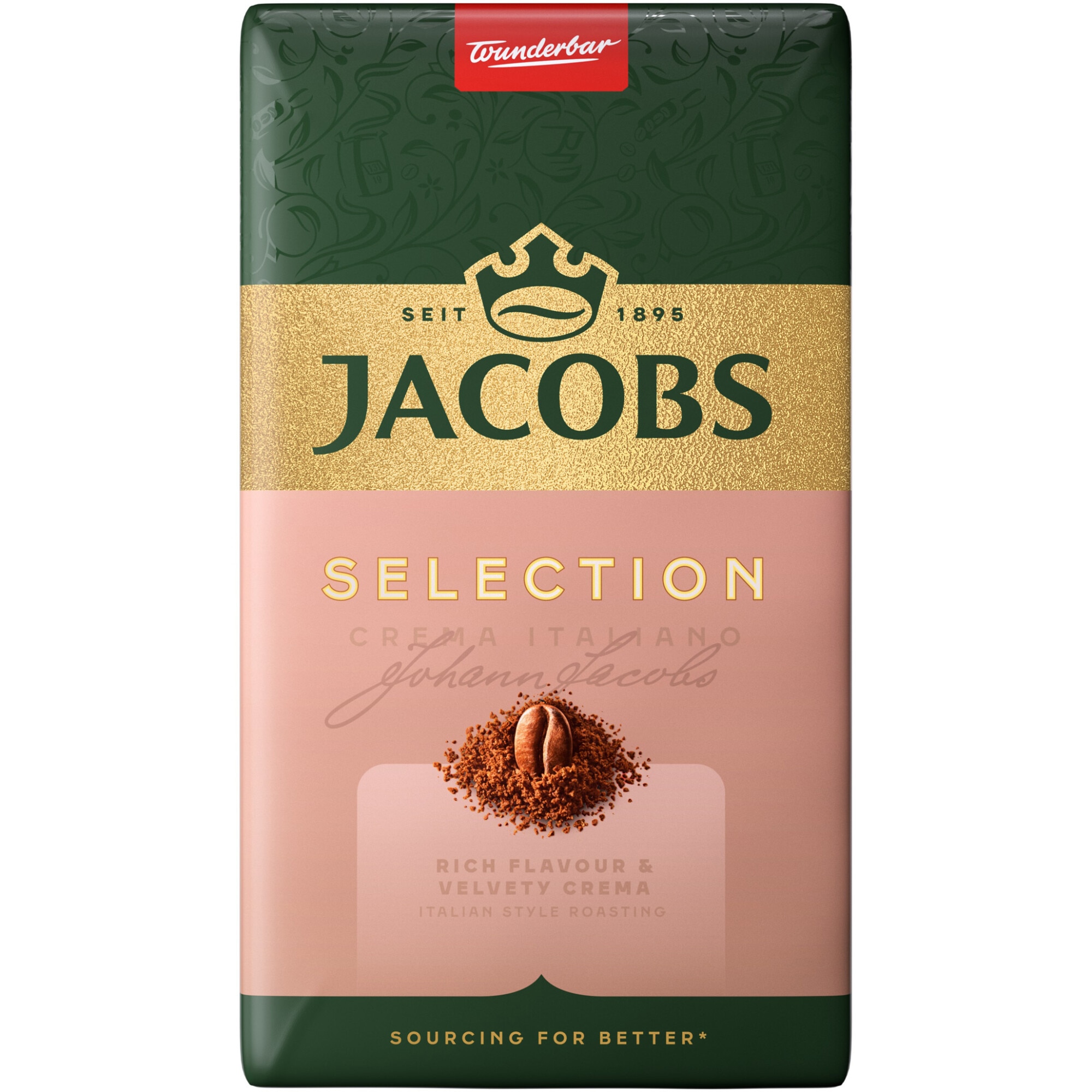 Cafea macinata, Jacobs Selection Crema Italiano, 500 g