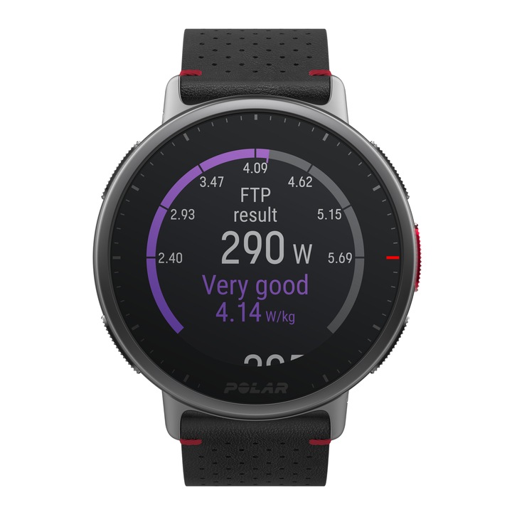 Polar Vantage V2 Smartwatch, Shift Edition GPS, M/L, черен/червен