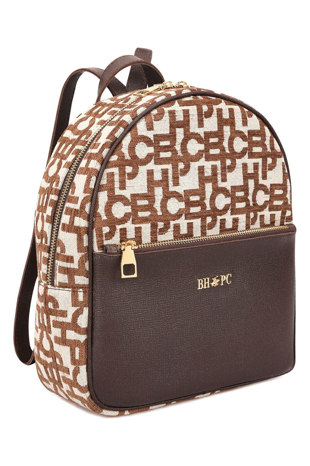 Beverly Hills Polo Club, Раница с лого, Бежов, Канела - eMAG.bg