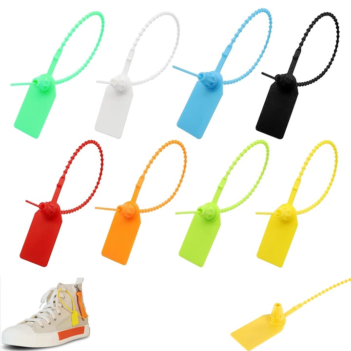 Set 120 accesorii prindere, Cersaty, Plastic, Multicolor