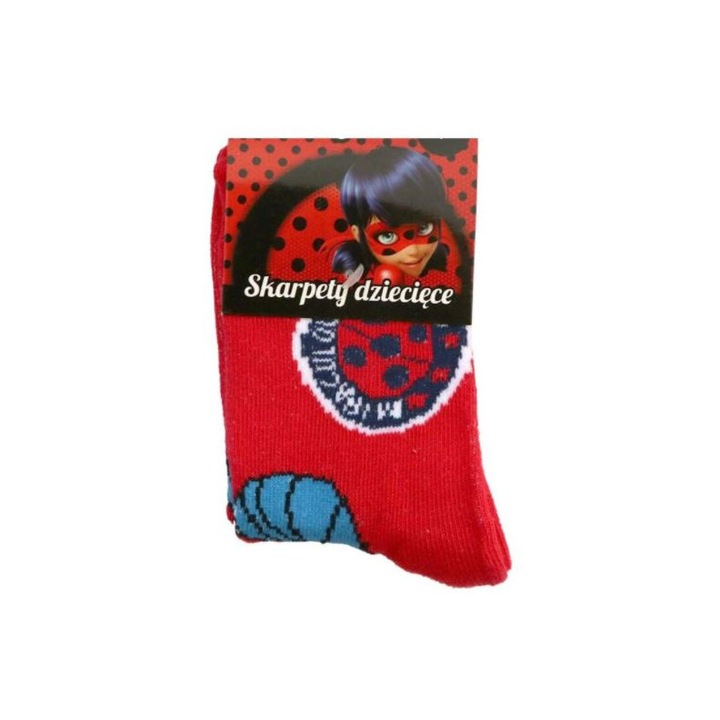 Чорапи Ladybug Miraculous 11867, Червен