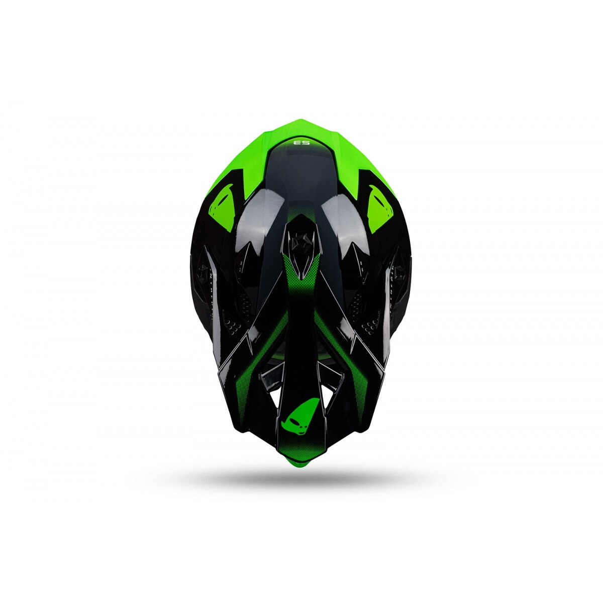CIA Abitus MCカード （ver9.03） 未開封 Casca cross/atv, Ufo Intrepid, culoare negru/verde neon, marimea