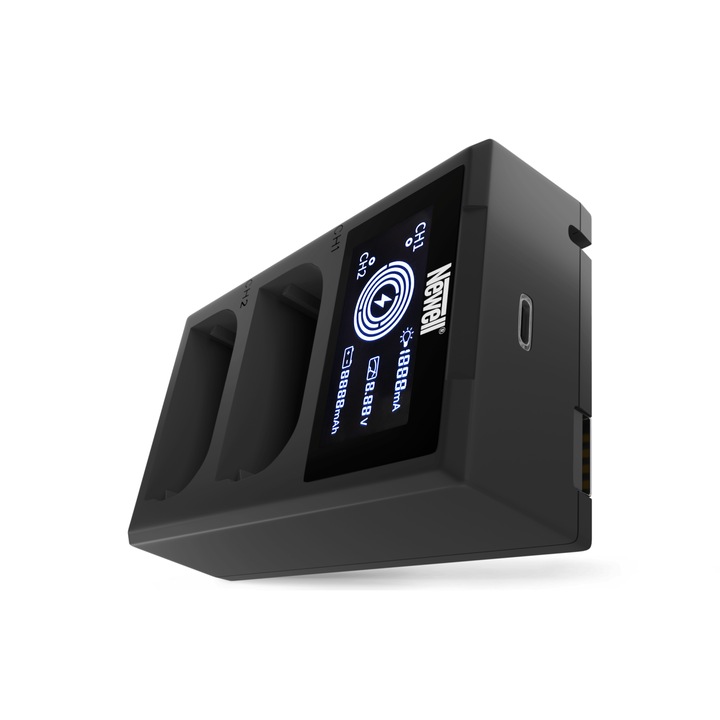 Incarcator Newell FDL-USB-C cu doua canale pentru LP-E6